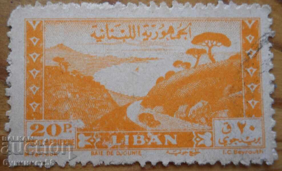 Lebanon "Jounieh Bay" - 1947 Lebanon "Jounieh Bay" - 1947