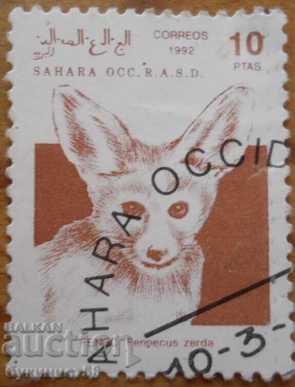 Sahara de Vest "Faună - animale sălbatice" - 1992