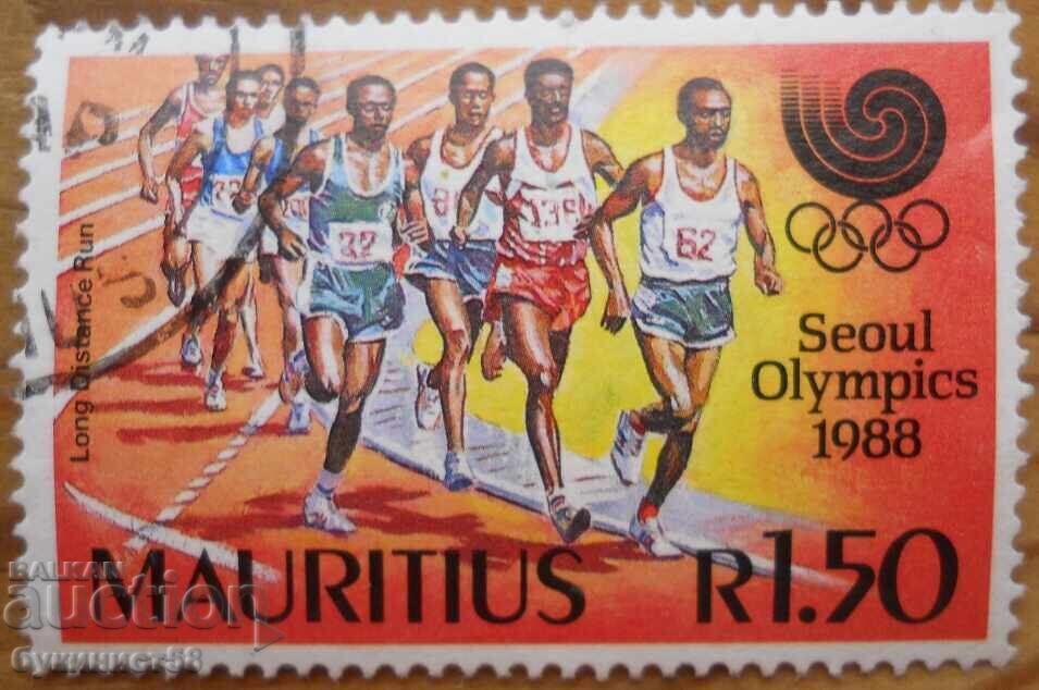 Мавриций "Олимпиада Сеул 88" - 1988 г Мавриций "Олимпиада Сеул 88" - 1988 г