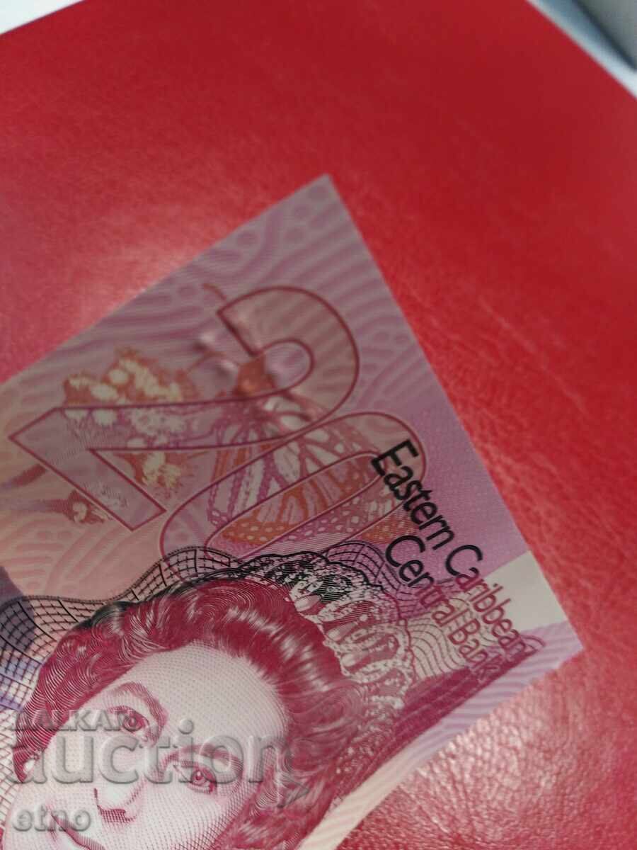 Παράδοση IZTOCHNI KARIBI EAST CARIBEAN 20 $ 2019 UNC ΠΟΛΥΜΕΡΕΣ