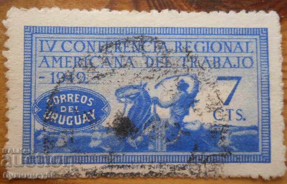 Uruguay "IV Labor Conference of Latin America" - 1949
