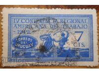 Uruguay "IV Labor Conference of Latin America" - 1949