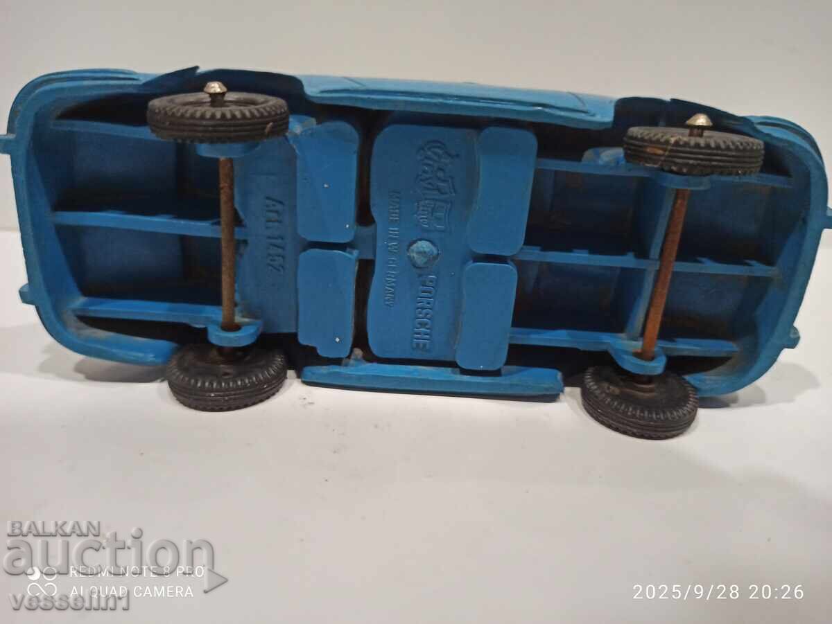 Παράδοση Παλιό παιχνίδι σπάνιο αυτοκινητάκι Porsche 1/24 βινύλιο vinyl line