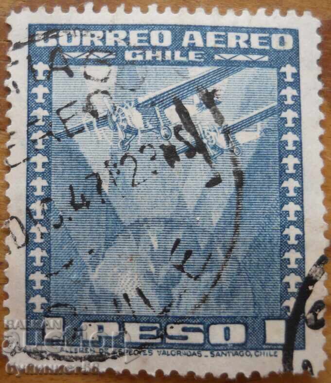 Чили "Въздушна поща" - 1934-38 г Чили "Въздушна поща" - 1934-38 г