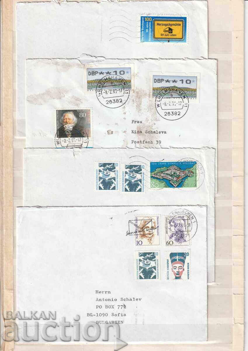 Германия - Пътували ПП - 4 бр.