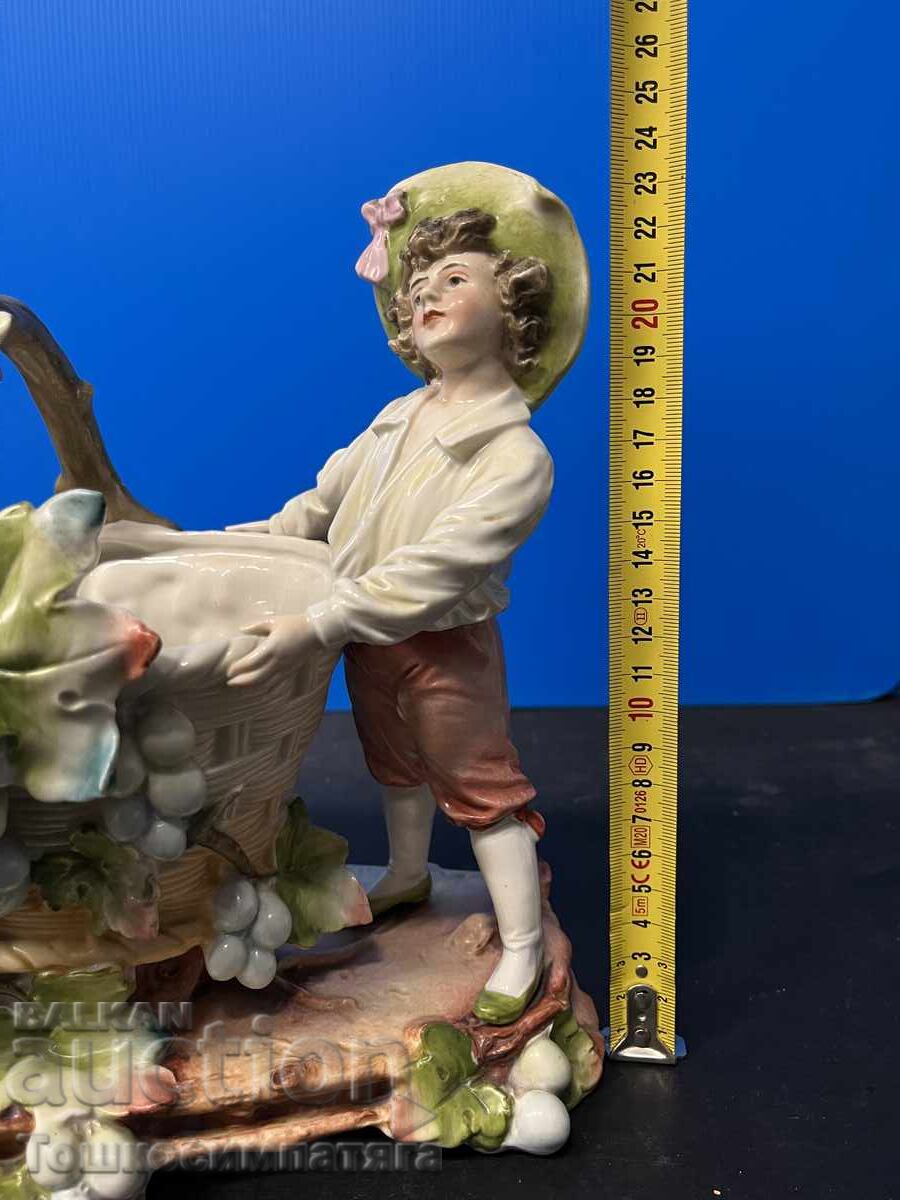 Jardiniere frumoasă, din porțelan - 5