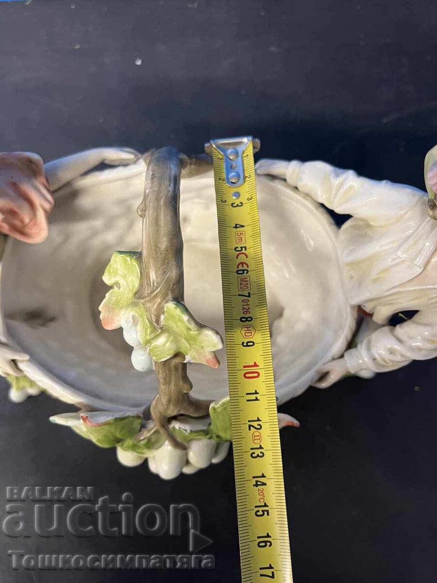 Jardiniere frumoasă, din porțelan - 7