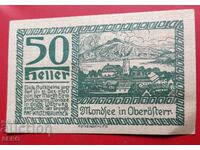 Banknote - Austria - Upper Austria - Mondsee - 50 Heller 1920