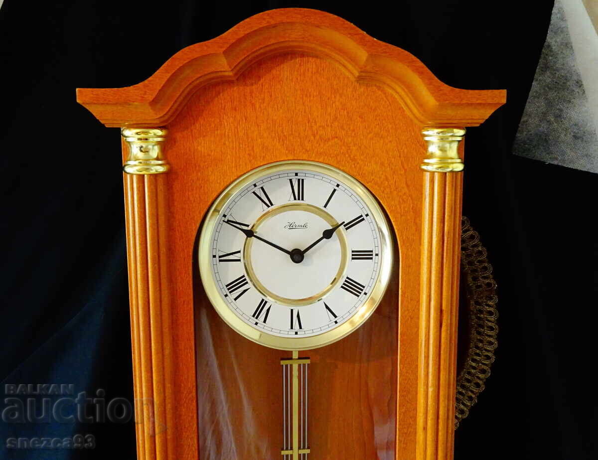 German wall clock with pendulum, melodic gongs with price 189.00 BGN | € 96.63