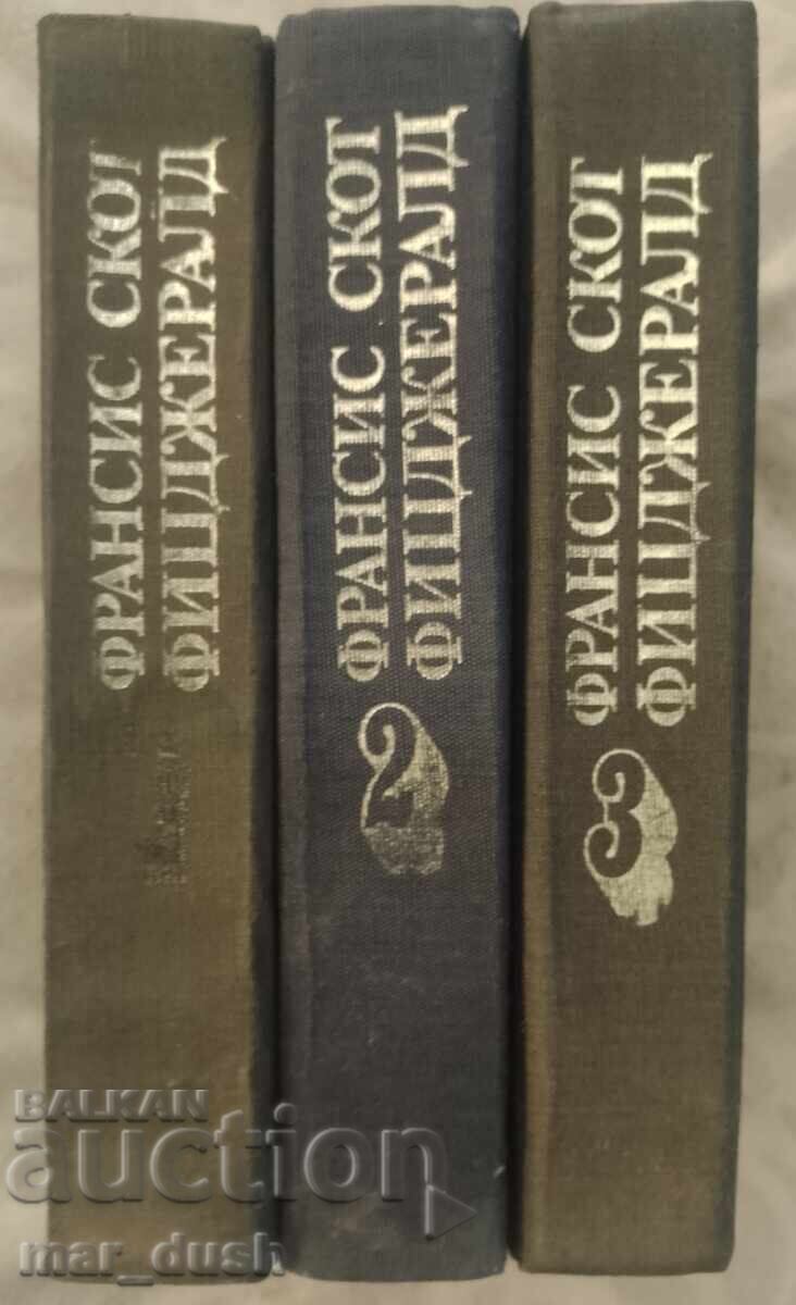 F. Scott Fitzgerald. Selected Works in 3 Volumes with price 6.99 BGN | € 3.57