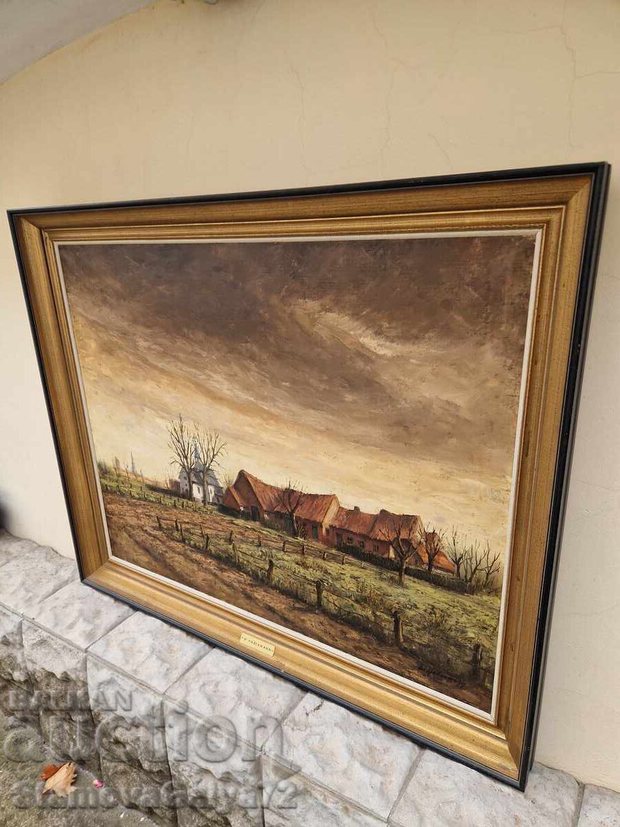 Huge Masterful Original Painting Oil on Canvas - 6