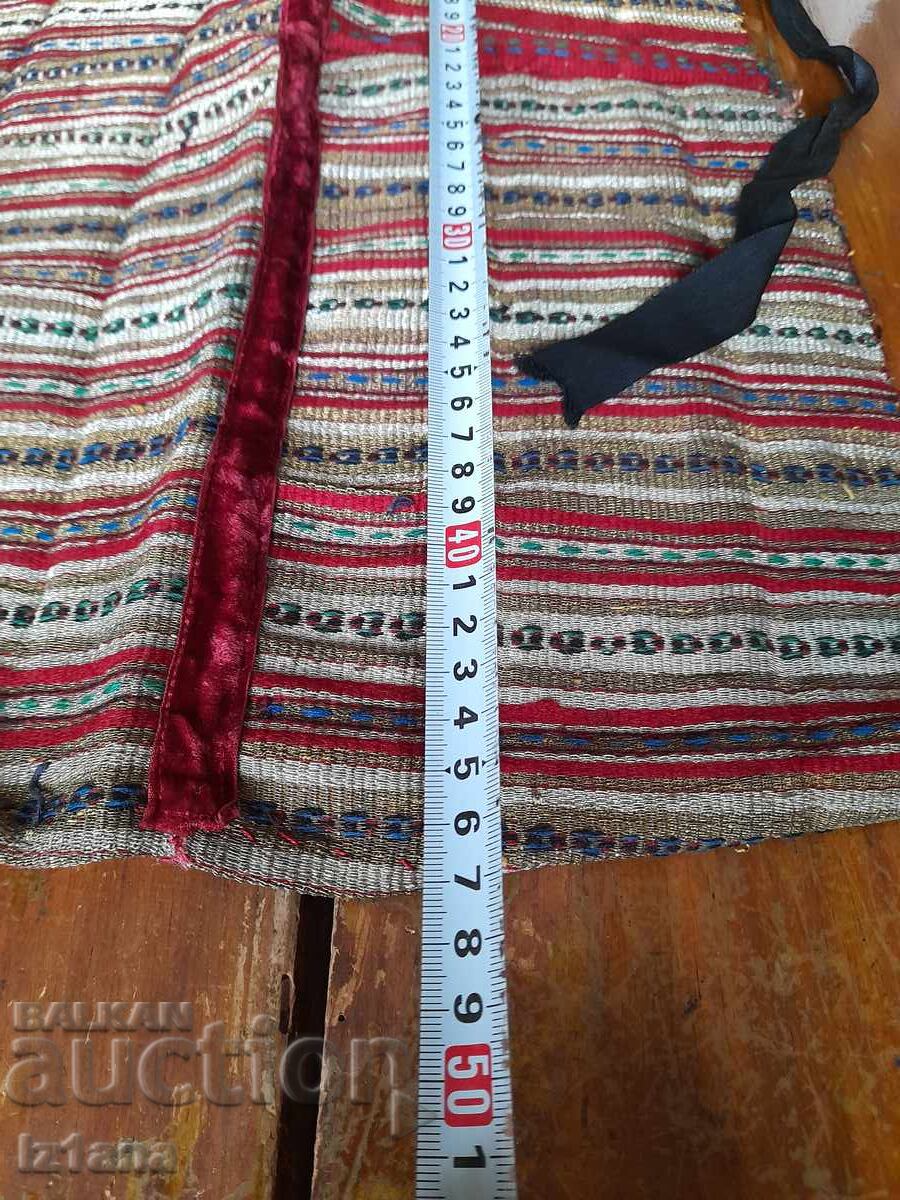 Παλιά κεντημένη ποδιά για παραδοσιακή φορεσιά Saia - 7