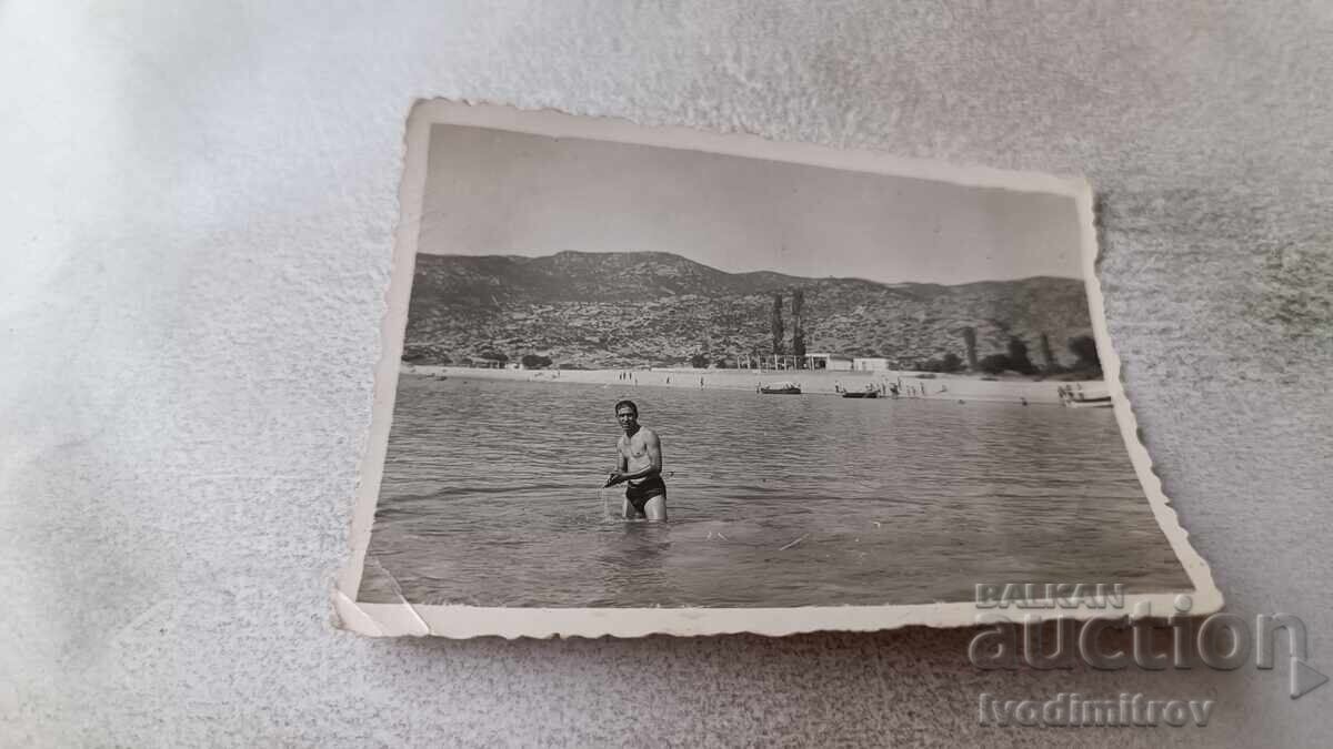 Φωτογραφία Άνθρωπος στη θάλασσα