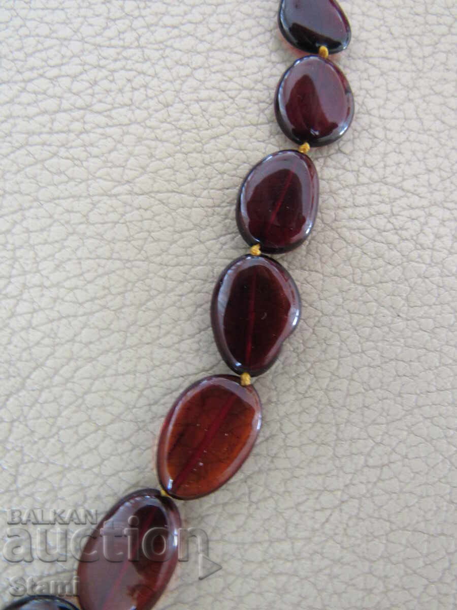 Γυναικείο κολιέ με κύκλο από premium κεχριμπάρι Βαλτικής - 6 Γυναικείο κολιέ με κύκλο από premium κεχριμπάρι Βαλτικής - 6