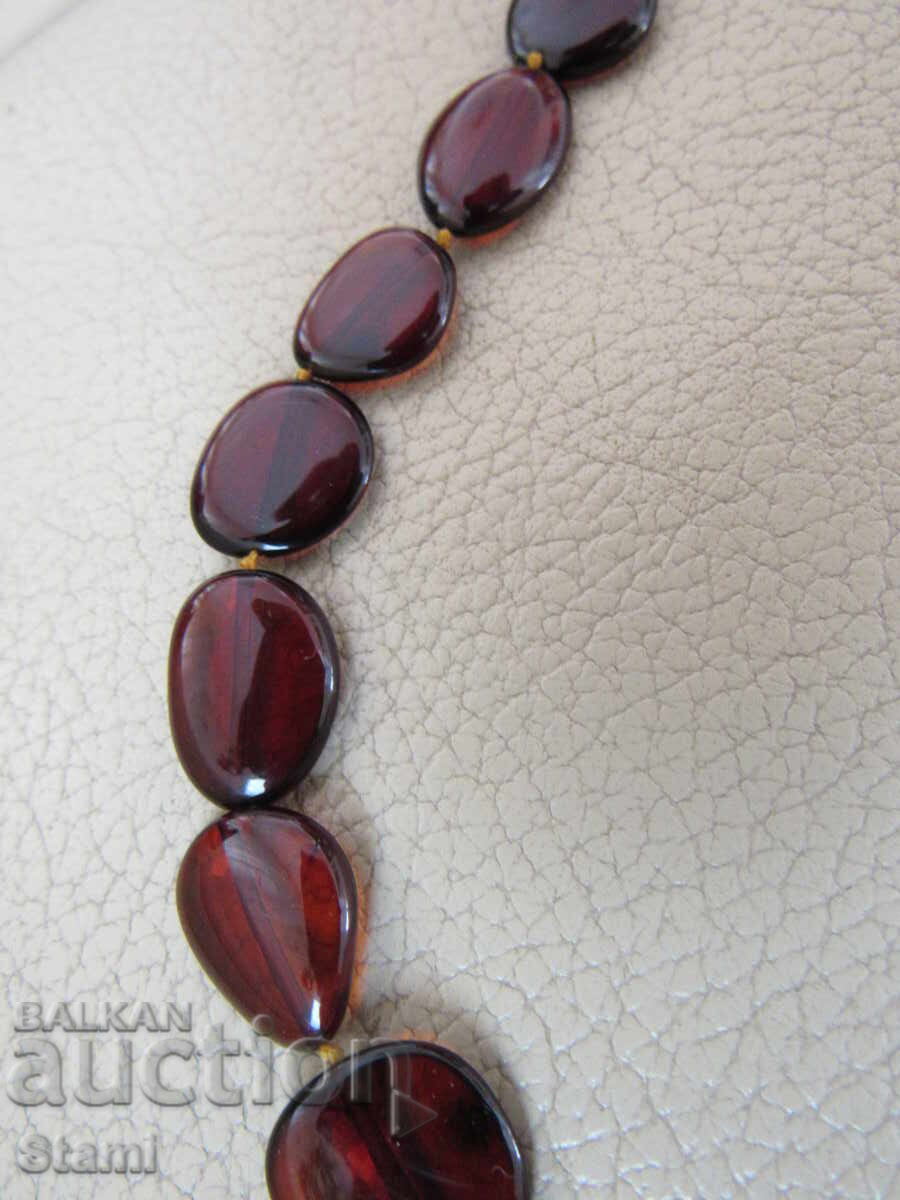 Γυναικείο κολιέ με κύκλο από premium κεχριμπάρι Βαλτικής - 7 Γυναικείο κολιέ με κύκλο από premium κεχριμπάρι Βαλτικής - 7