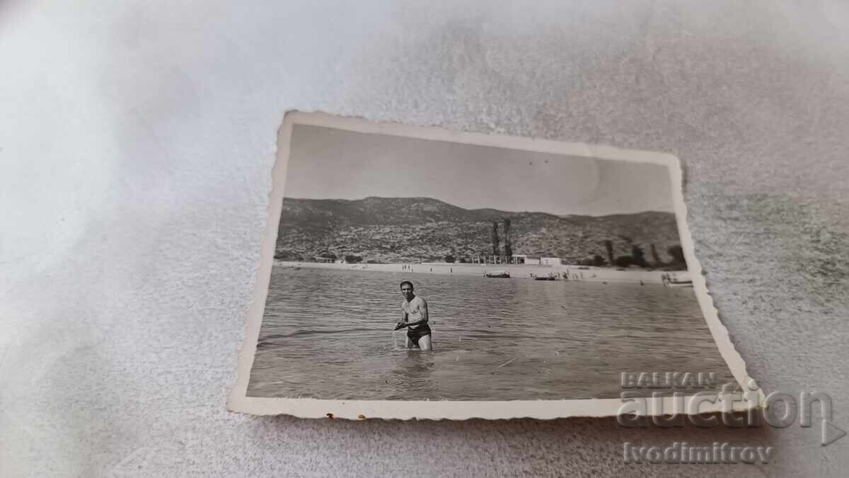 Φωτογραφία Άνθρωπος στη θάλασσα