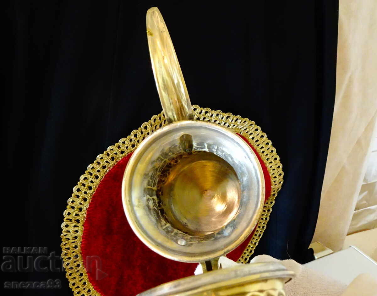 Αραβική μπρούτζινη κανάτα καφέ, τζέζβε, Dallah, σφραγίδα τεχνίτη - 6 Αραβική μπρούτζινη κανάτα καφέ, τζέζβε, Dallah, σφραγίδα τεχνίτη - 6