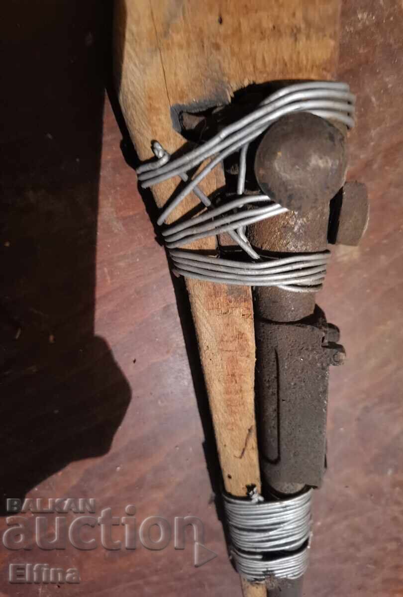 Un pistol artizanal unic, pușcă - Moștenire din anii '50/'60 - - 5