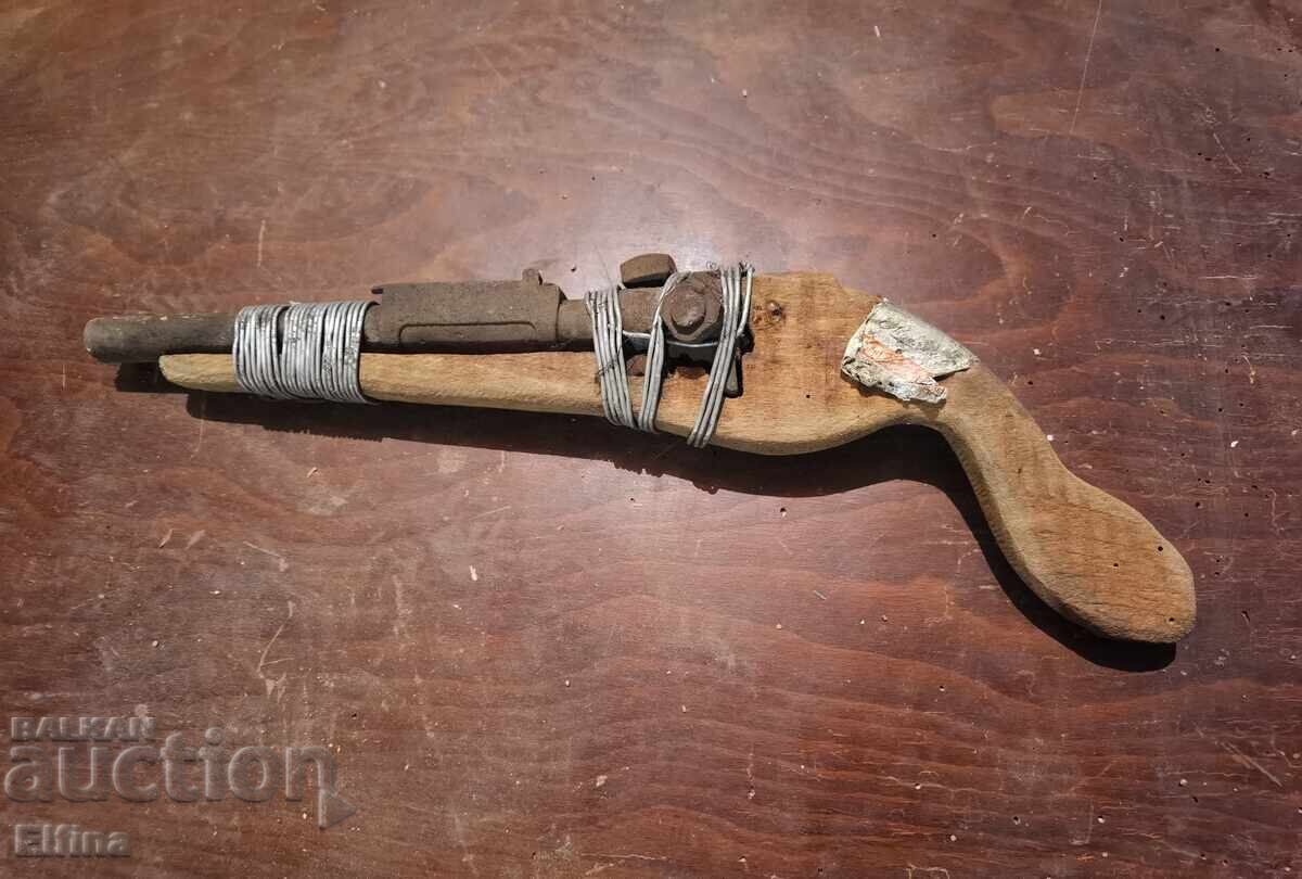Unique homemade pistol, rifle - Inheritance from the 50s/60s Unique homemade pistol, rifle - Inheritance from the 50s/60s