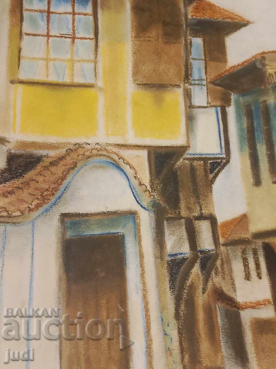 R. Tomov Pastel Painting - 6