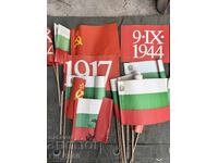 Banners for a socialist manifestation