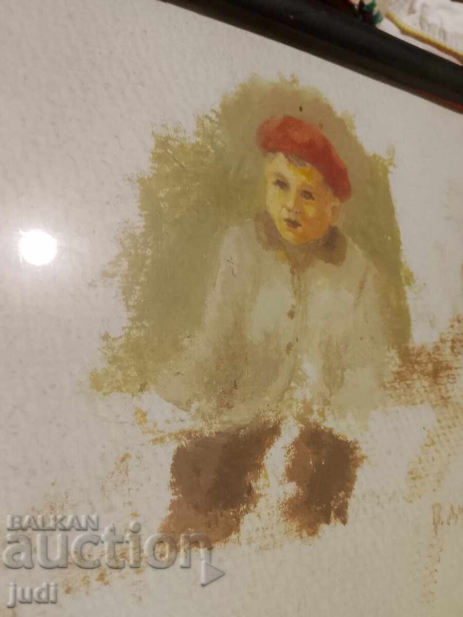 Βενέτα Δουλγέροβα Νένοβα πίνακας μικτής τεχνικής - 6 Βενέτα Δουλγέροβα Νένοβα πίνακας μικτής τεχνικής - 6