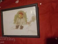 Pictură Veneta Dyulgerova Nenova, tehnică mixtă