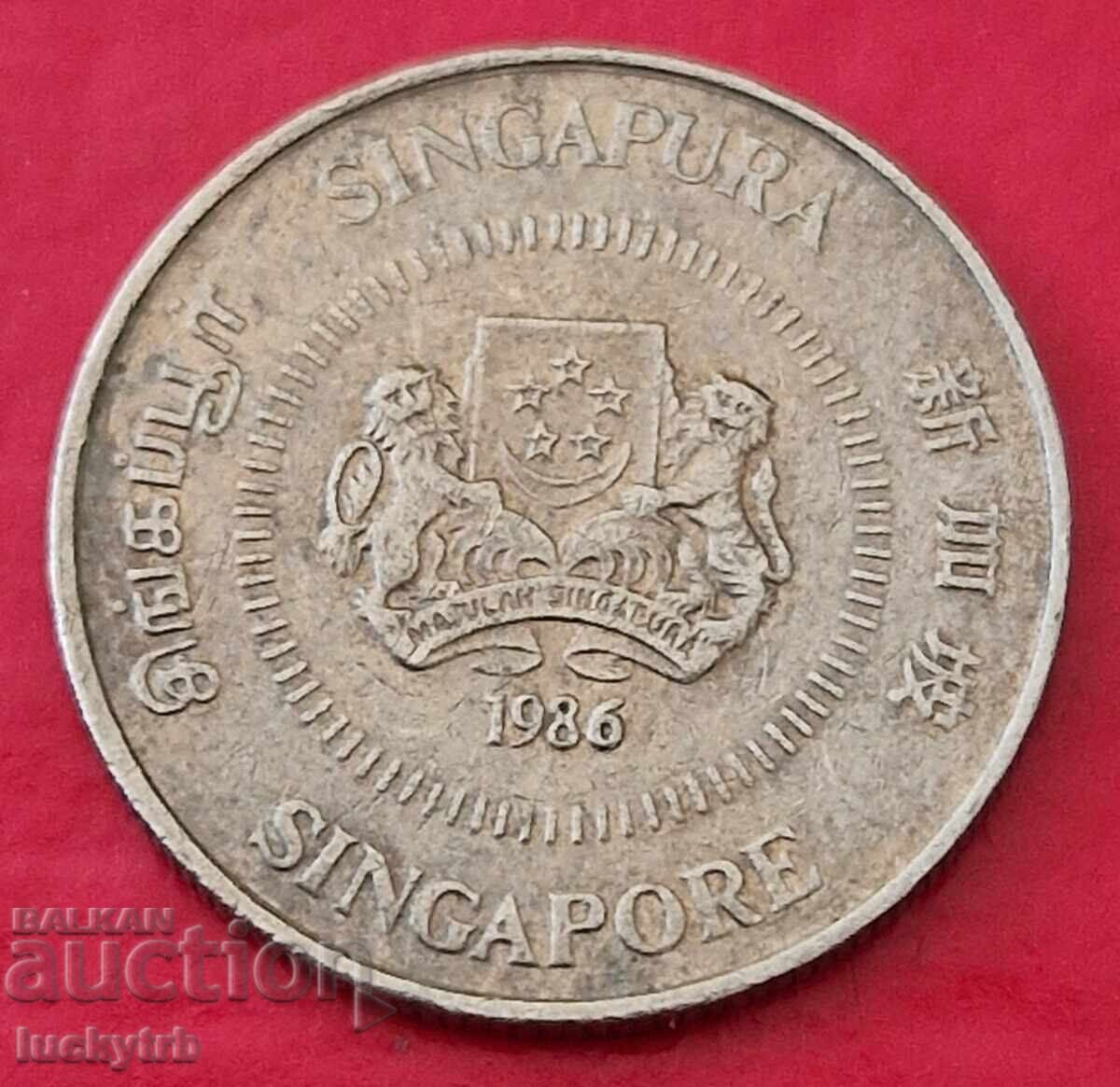 10 Cents 1986 - Singapore with price 0.40 BGN | € 0.20 10 Cents 1986 - Singapore with price 0.40 BGN | € 0.20