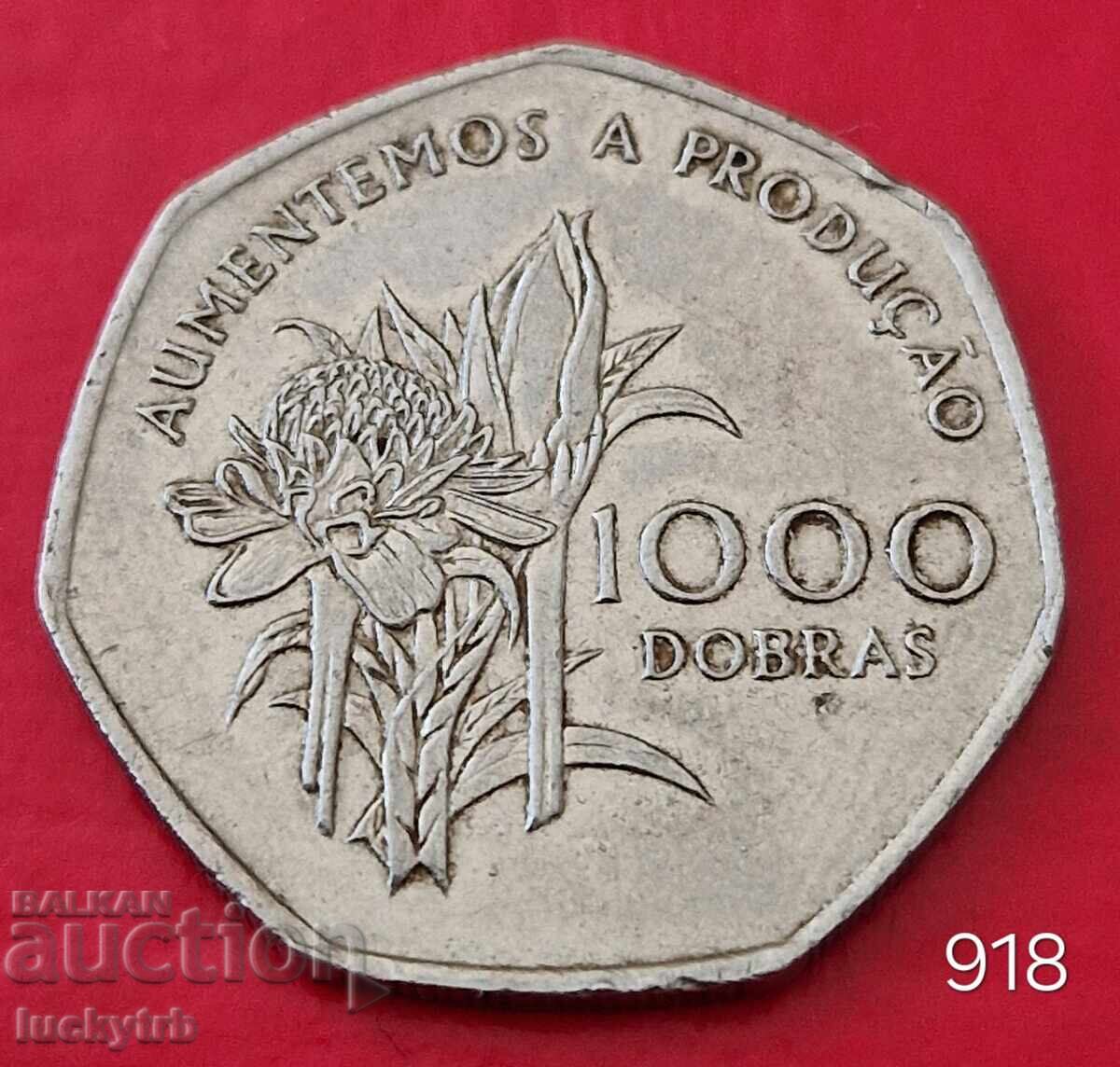 1000 καλό 1997 - Σάο Τομέ και Πρίνσιπε