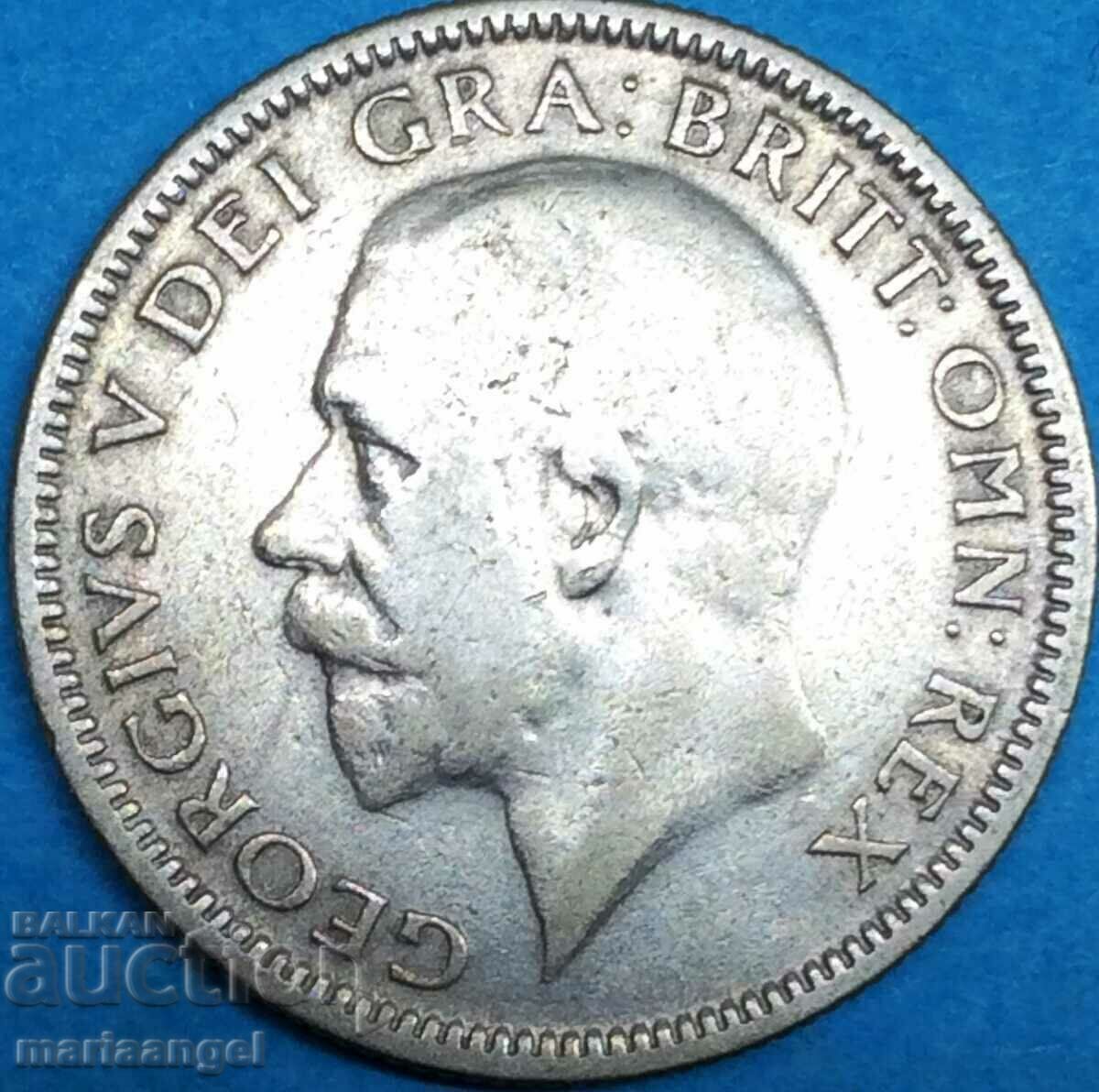 1 Σελίνι 1927 Μεγάλη Βρετανία George V Silver με τιμή 20.00 BGN | € 10.23