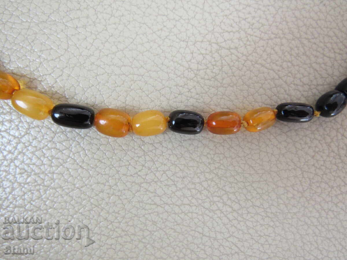 Γυναικείο κολιέ με κύκλο από premium κεχριμπάρι Βαλτικής - 5 Γυναικείο κολιέ με κύκλο από premium κεχριμπάρι Βαλτικής - 5