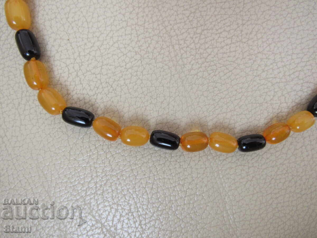 Γυναικείο κολιέ με κύκλο από premium κεχριμπάρι Βαλτικής - 6 Γυναικείο κολιέ με κύκλο από premium κεχριμπάρι Βαλτικής - 6