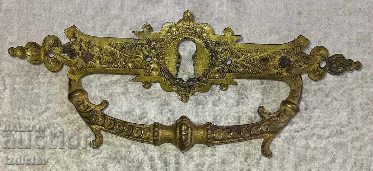 Antique brass furniture hardware