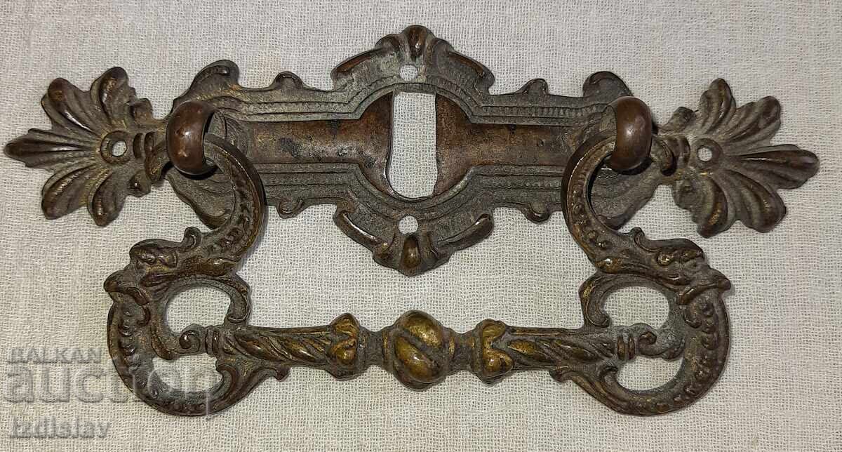 Antique brass furniture hardware