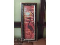 Krasiv goblen na ptitsa-Flamingo