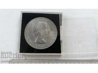 COMMEMORATIVE COIN 1965 Churchill Elizabeth II Dei Gratia Regina