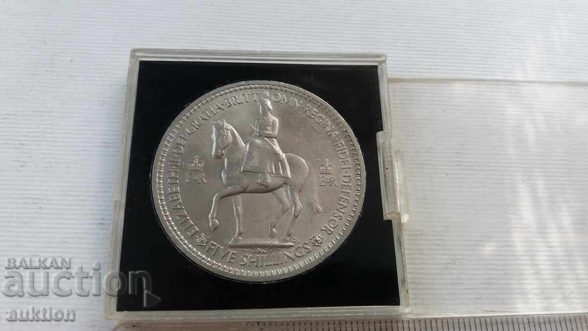 Δημοπρασία 1953 Στέμμα Στέψης Μεγάλης Βρετανίας Βασίλισσα Ελισάβετ -μοneta