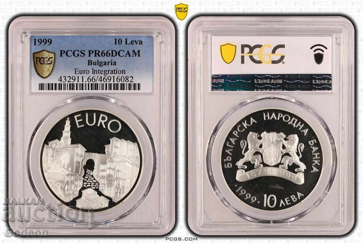 10 Leva 1999 PR66DCAM - Plovdiv House