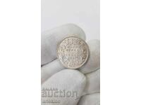 Rare Silver Coin 1/2 Rupee British India 1887
