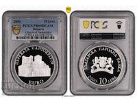 10 Лева 2000 PR69DCАM - ТОП ГРЕЙД Църквата Пантократор