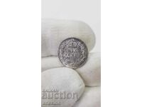 Σπάνιο ασημένιο νόμισμα 6 πένες 1902 Ηνωμένο Βασίλειο