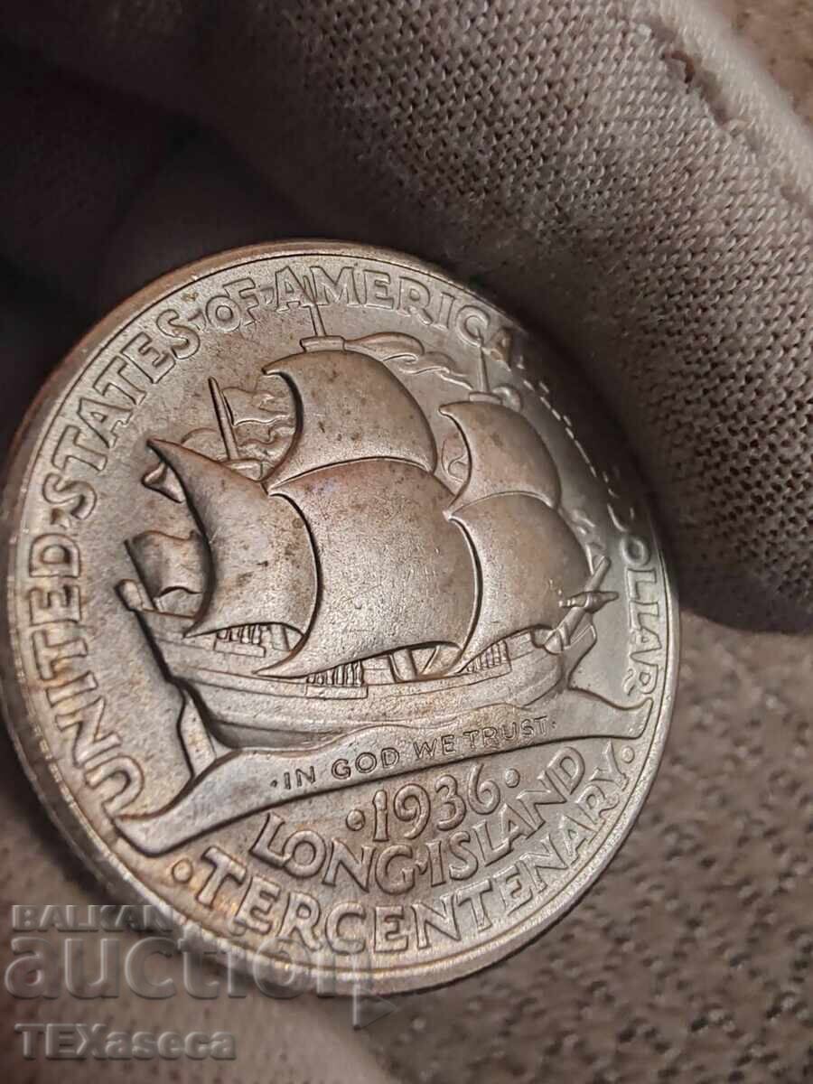 Delivery of 1/2 Dollar 1936 Long Island