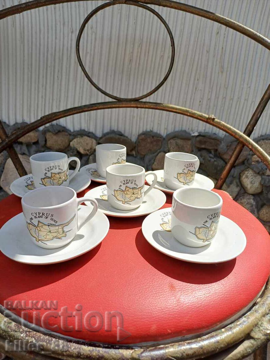 Σερβίς για κοντό καφέ αχρησιμοποίητο