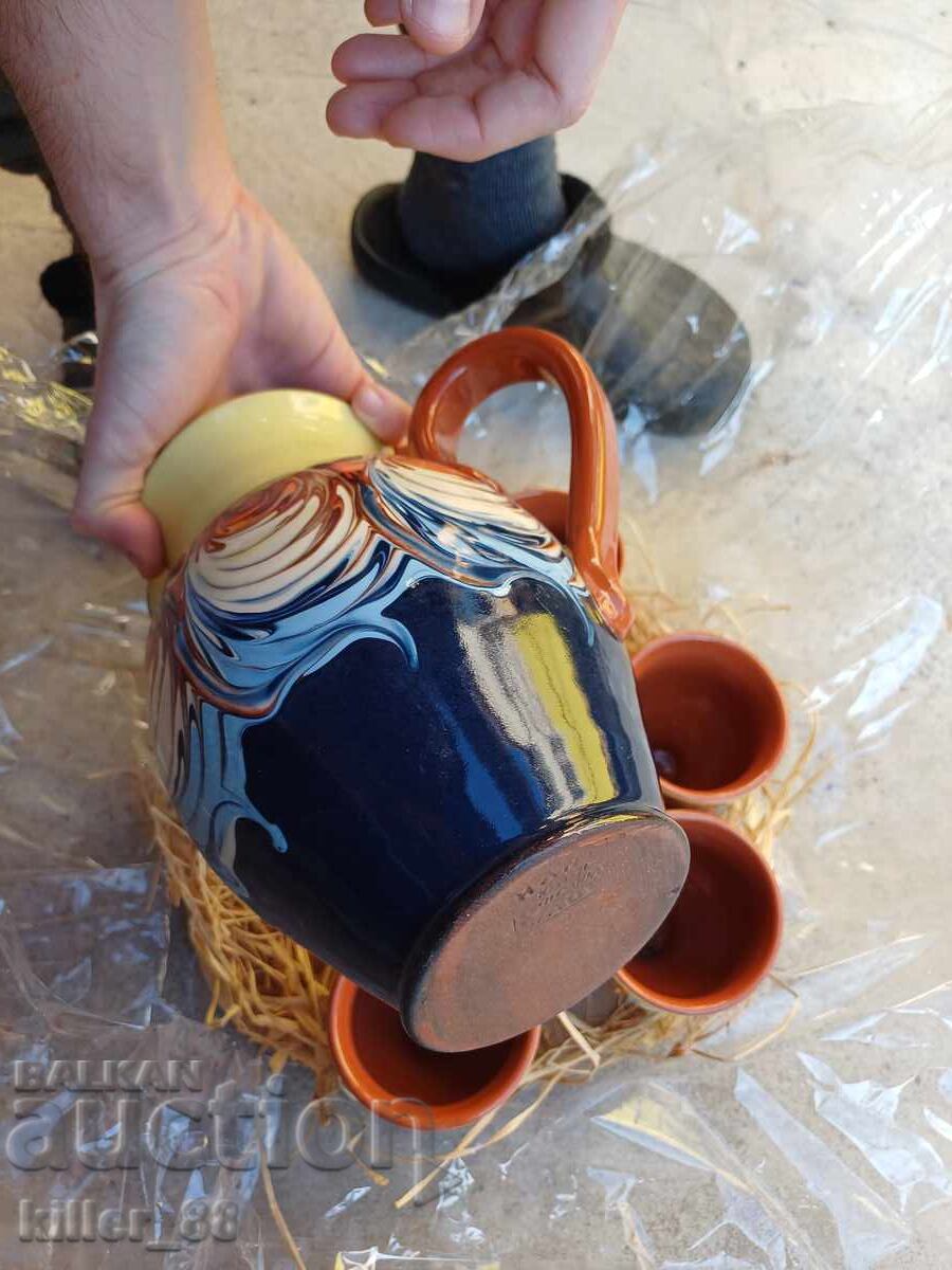 Сервиз ръчна изработка неупотребяван с цена 75.00 лв. | € 38.35 Сервиз ръчна изработка неупотребяван с цена 75.00 лв. | € 38.35