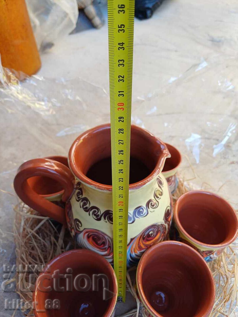 Сервиз ръчна изработка неупотребяван - 5 Сервиз ръчна изработка неупотребяван - 5