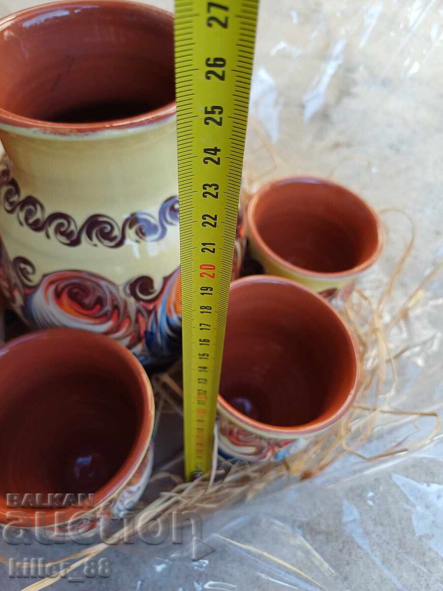 Сервиз ръчна изработка неупотребяван - 6 Сервиз ръчна изработка неупотребяван - 6