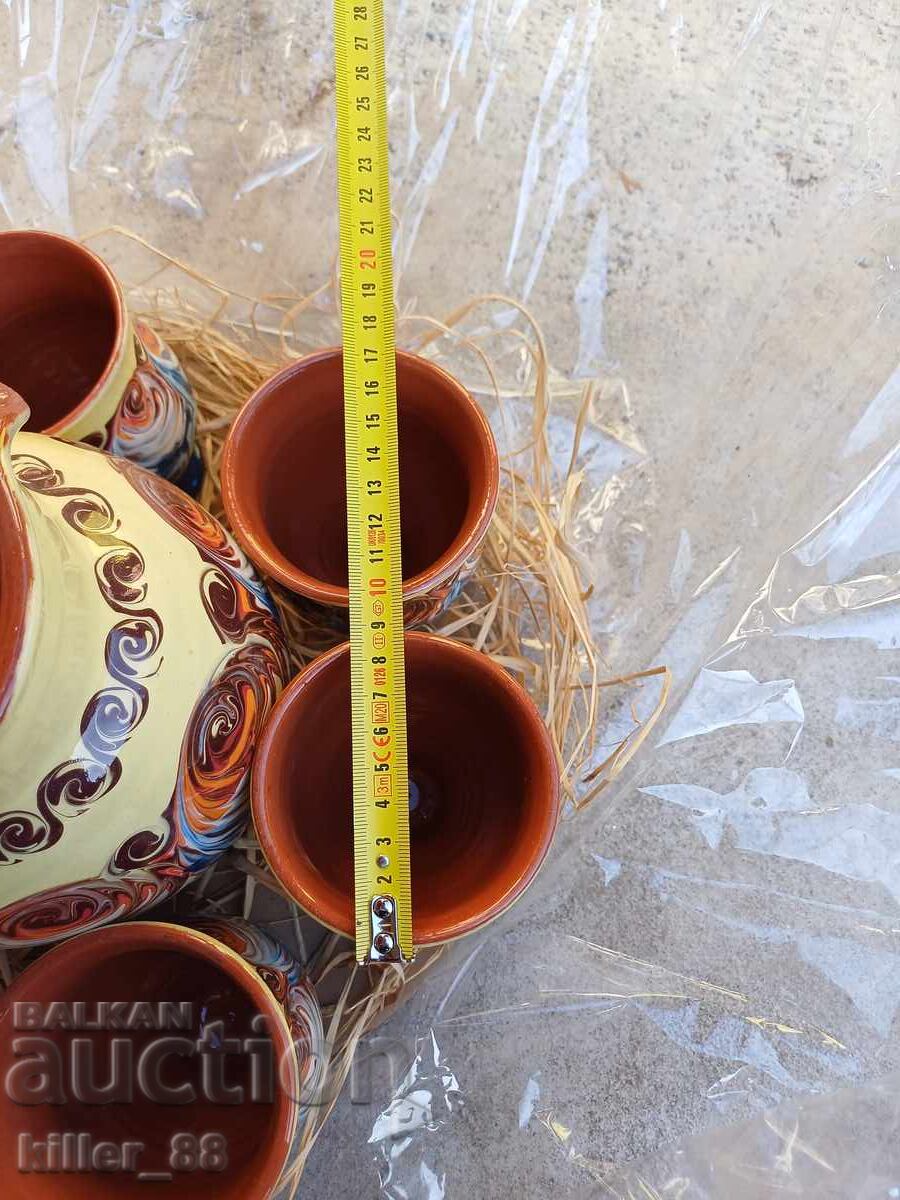 Сервиз ръчна изработка неупотребяван - 7 Сервиз ръчна изработка неупотребяван - 7