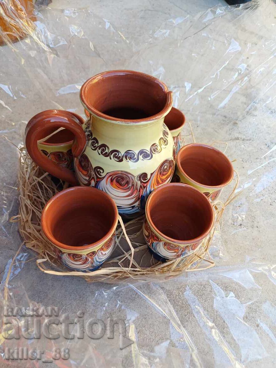 Сервиз ръчна изработка неупотребяван Сервиз ръчна изработка неупотребяван