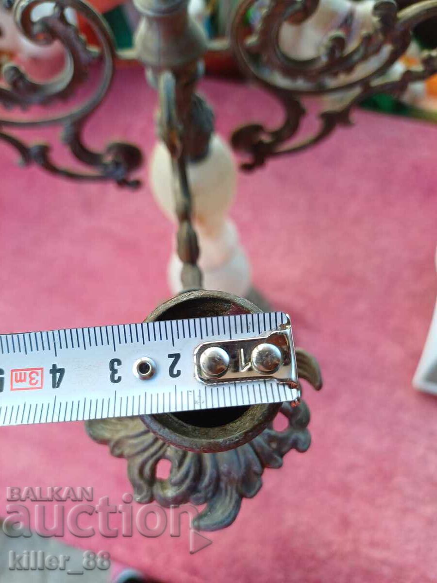 Δημοπρασία Σταντ Κηροπήγιο συνδυασμός με όνυχα