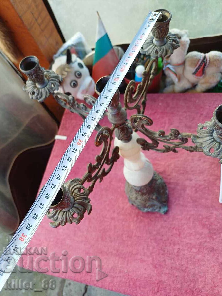 Σταντ Κηροπήγιο συνδυασμός με όνυχα - 6